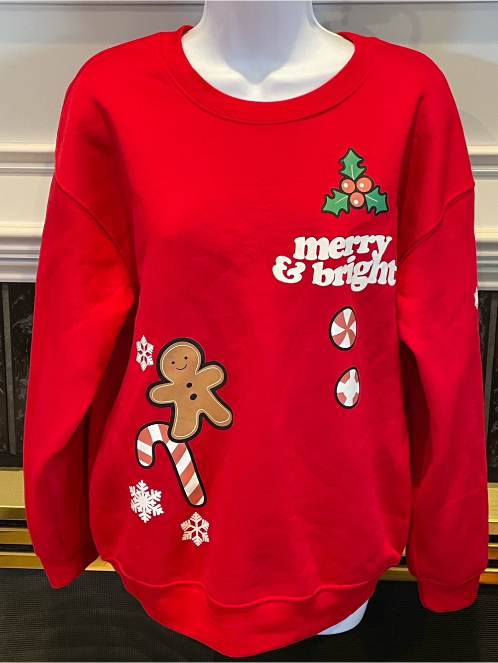 Merry & Bright Christmas Sweatshirt